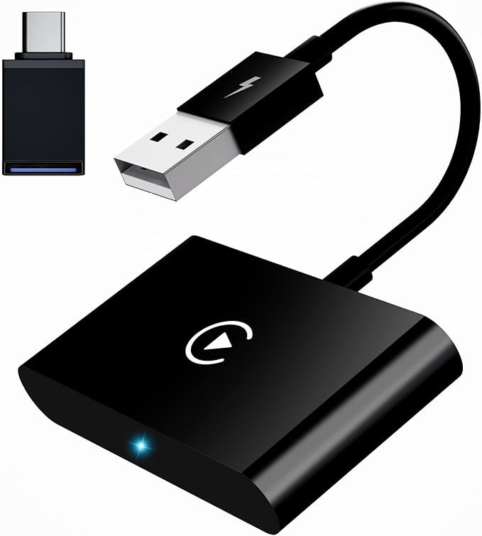 UWECAN Wireless CarPlay Adapter for iPhone – Converts Wired to Wireless CarPlay, Plug & Play Dongle for Cars (2017–2025)