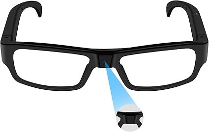 Camera Glasses – Wearable 1080P HD Video Smart Glasses for Outdoor Sports, Action Recording, Cycling, Hiking & Travel