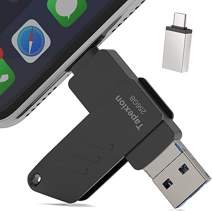 4-in-1 USB Flash Drive for iPhone, iPad & Android – Fast Backup & Secure Storage Solution